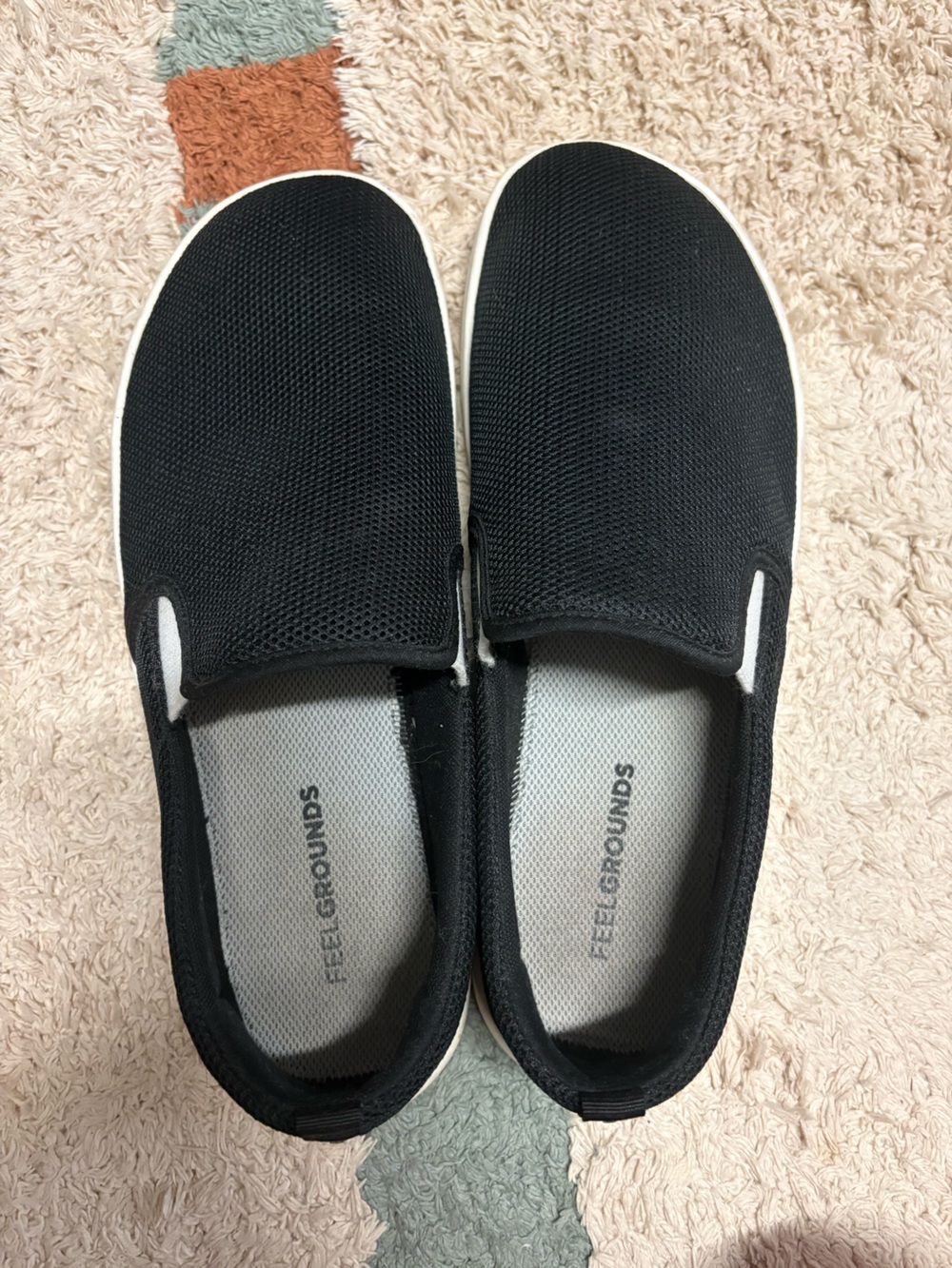 Men’s Black Slip-On Feelground barefoot shoes